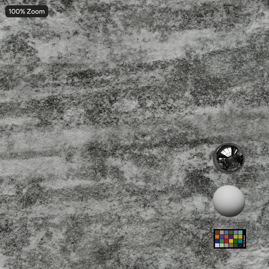 Tire Marks on Snowy Asphalt Texture