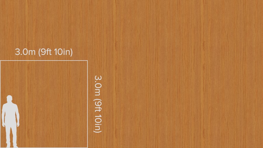 Mahogany Honduran 3x3m Wood Veneer Flooring Texture