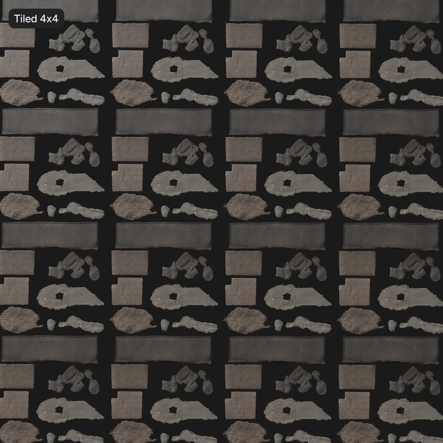 Road Repair Patch Texture Atlas