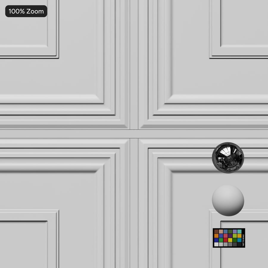 Dalle décorative rectangulaire texture plafond, blanche