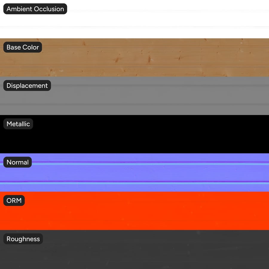 Textura de parede de revestimento de toras de madeira brilhante