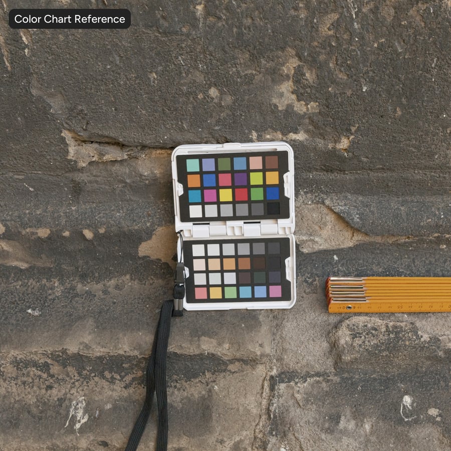 Damaged Stone Block Wall Texture
