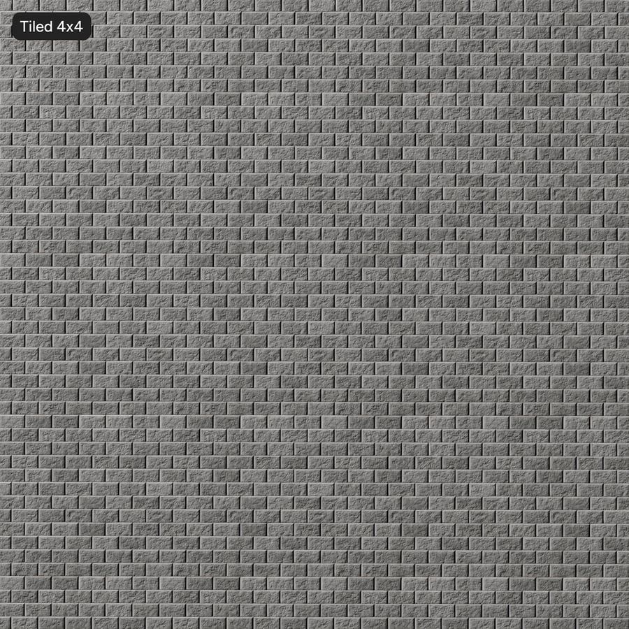Pitted Running Concrete Block Wall Texture