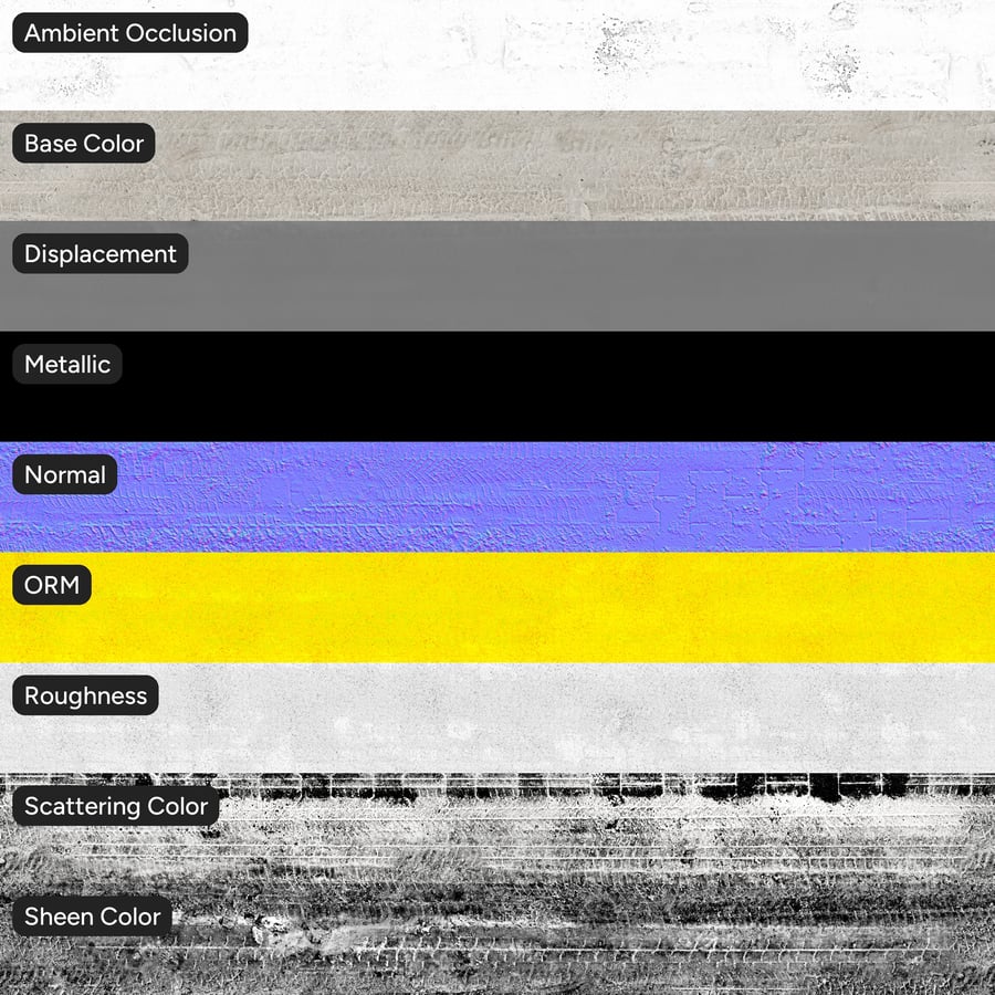 Däckmärken på snöig väg Textur