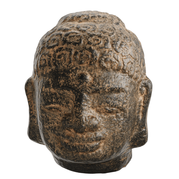 Buddha Head Statue Decoration Model