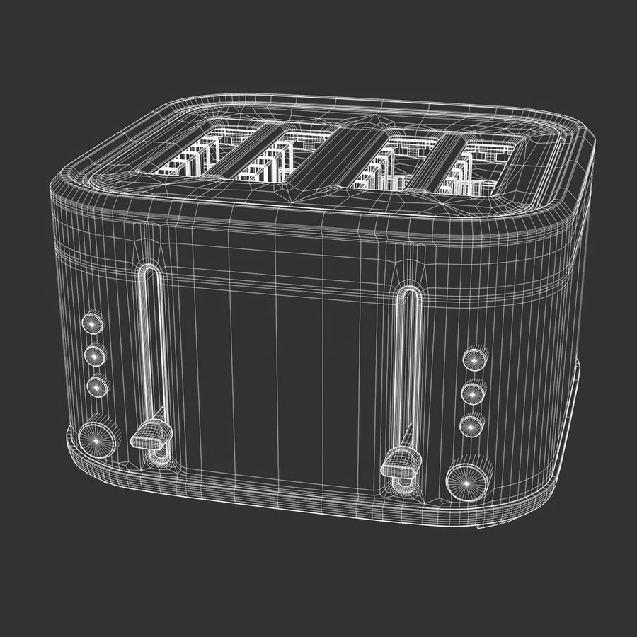 Stainless Steel Toaster Model