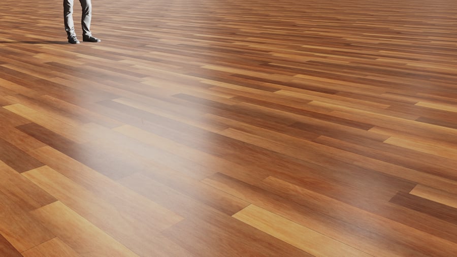 Oak Wood Board Texture, Warm Brown