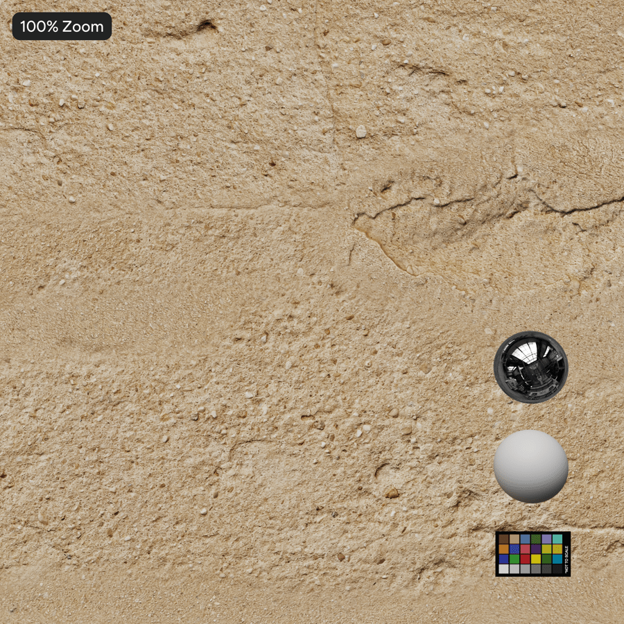 Textur av gammal putsvägg, Beige