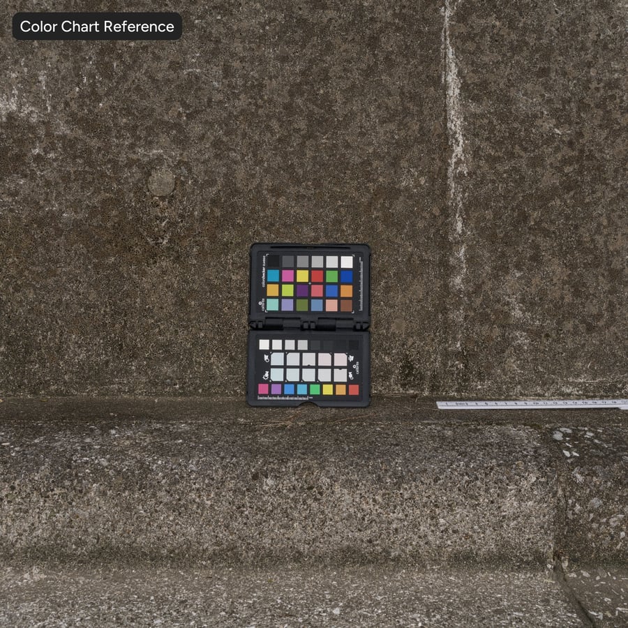 Tekstur Beton Panel Bergelembung, Abu-abu Tua