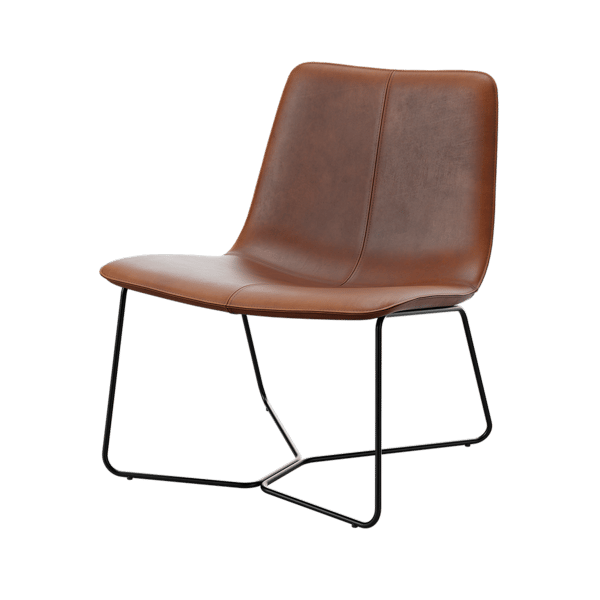 Replica West Elm Zion Armchair Model, Brown