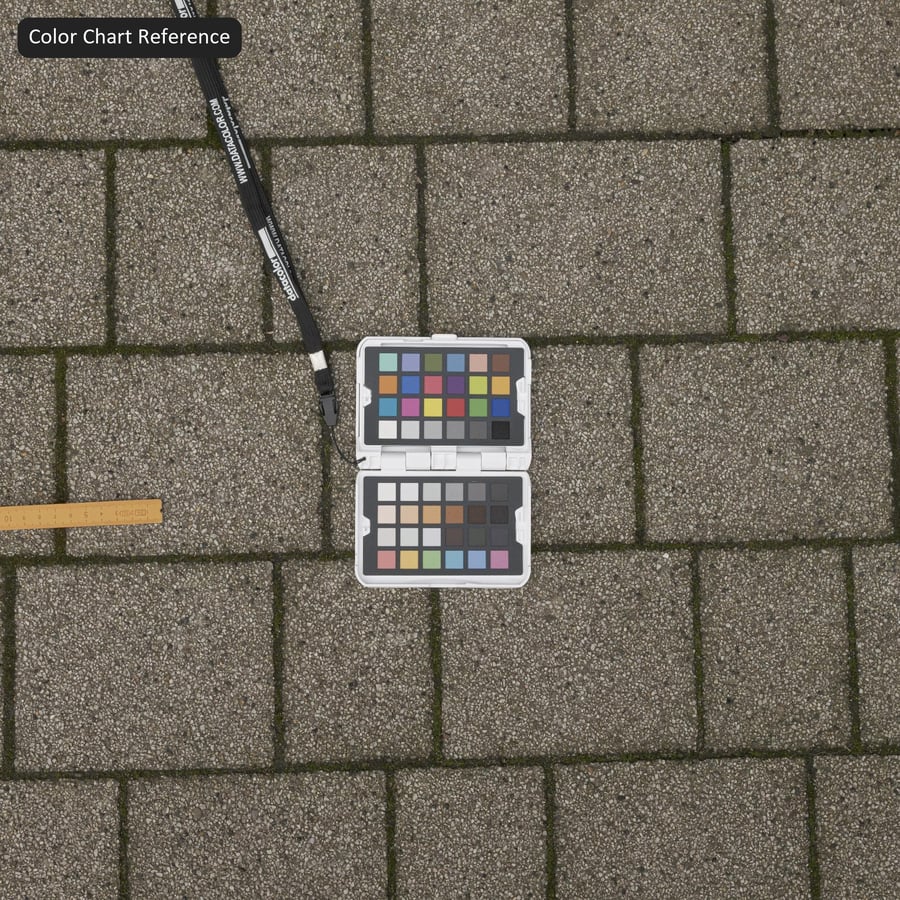 Square Aggregate Stone Paver Texture