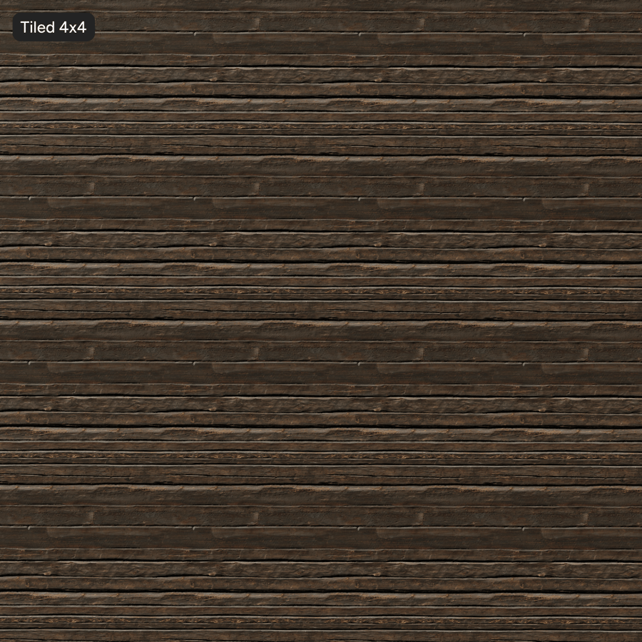 Wandtextuur Ruwe Houten Log Siding