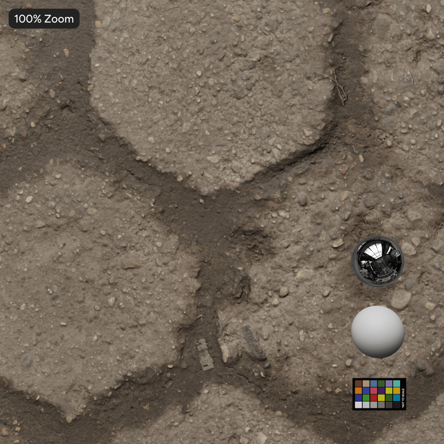 Hexagonal Paver Texture