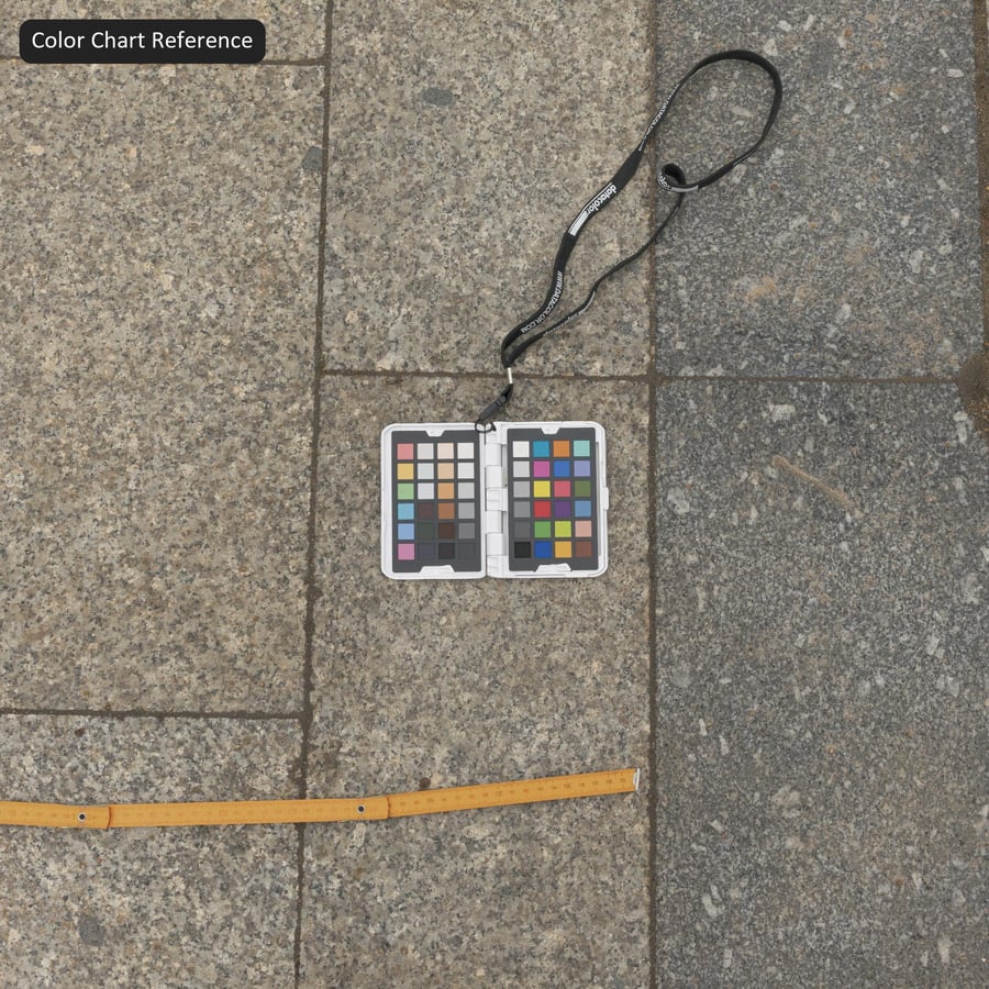 Graniettegel stoeptextuur