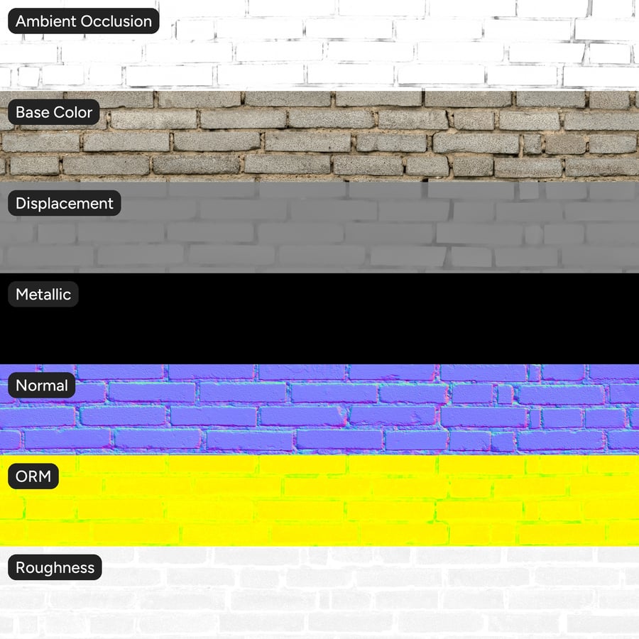 Tenká škvárová stěna Textura