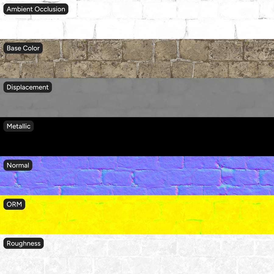 風化モルタルレンガ壁のテクスチャ