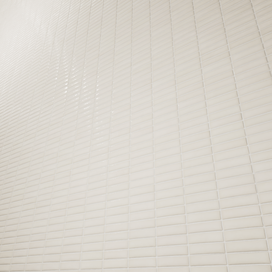 Glossy Stacked Subway Tiles Texture, Beige