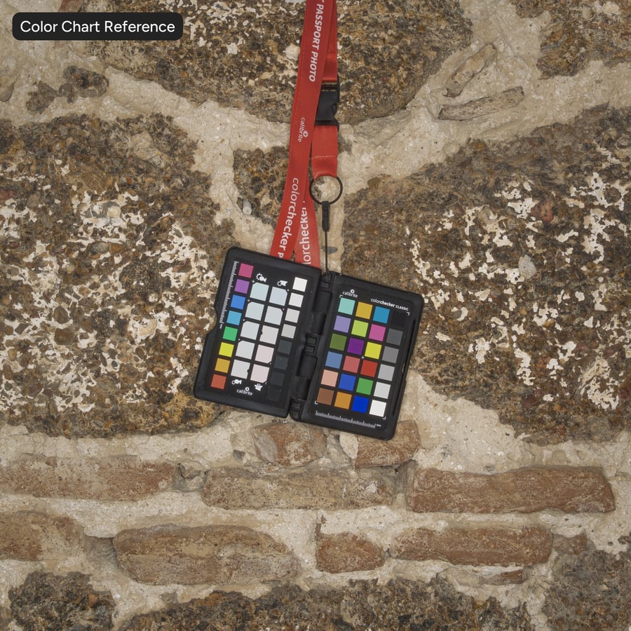 Old Layered Brick and Rubble Wall Texture