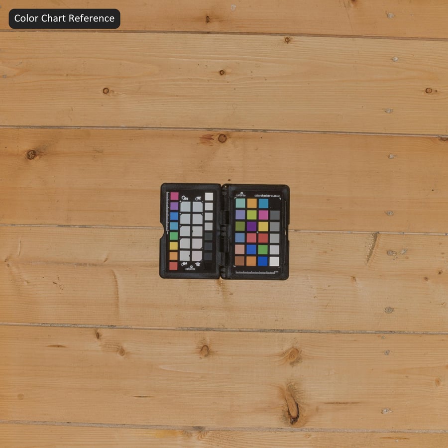 Structuur ruw houten terras