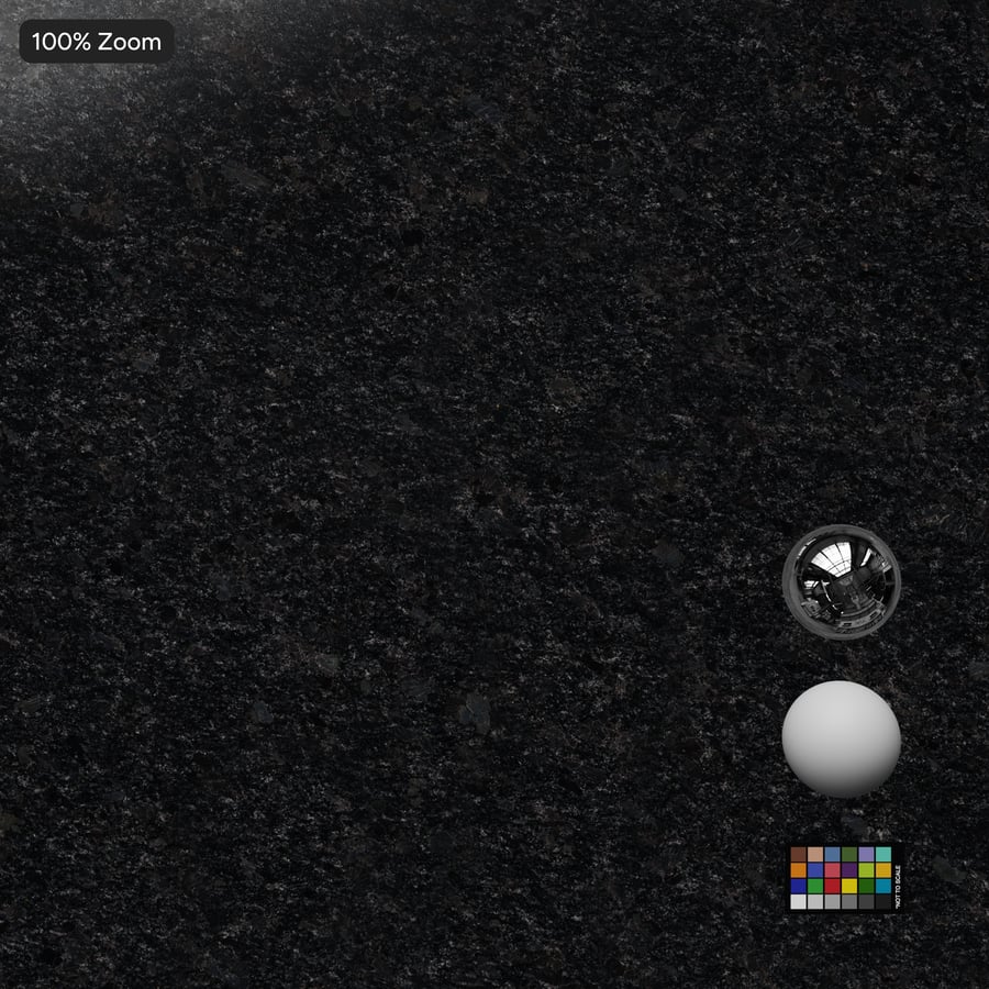 Polished Granite Stone Texture, Leathered Grey