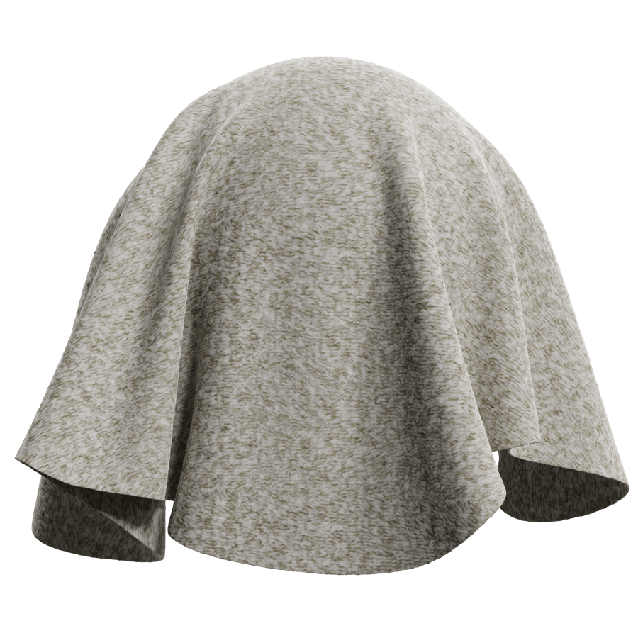 Heathered Fleece Fabric Texture, Beige - Poliigon