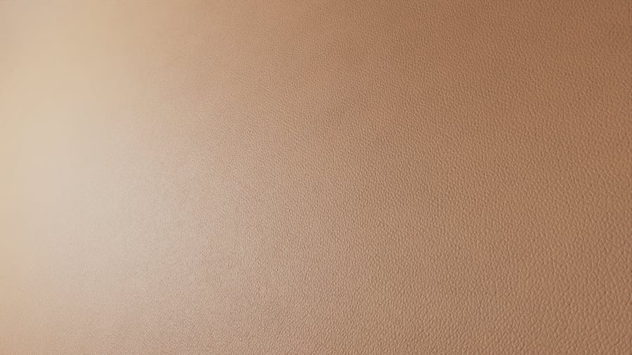 Milled Cowhide Leather Texture, Tan