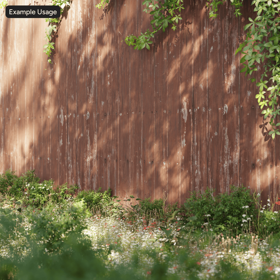 Worn Wood Gate Texture