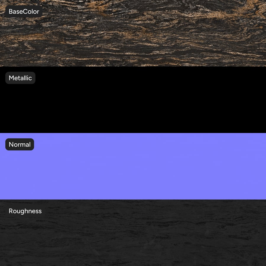 Textura de pedra de granito polido, preto fusão