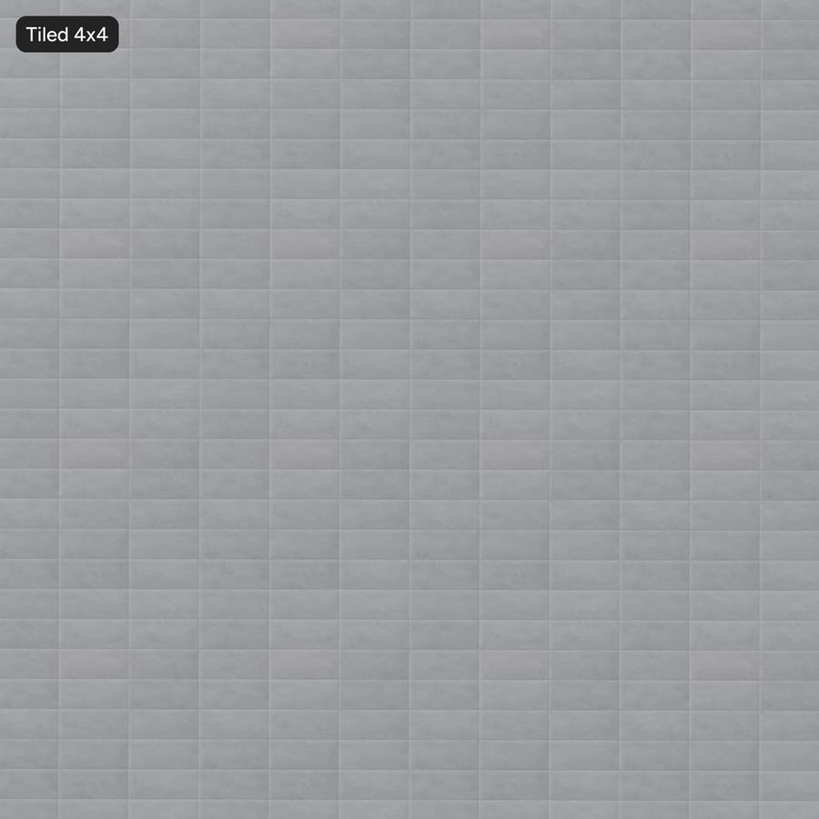 Rectangular Stone Matte Tile Texture, Gray