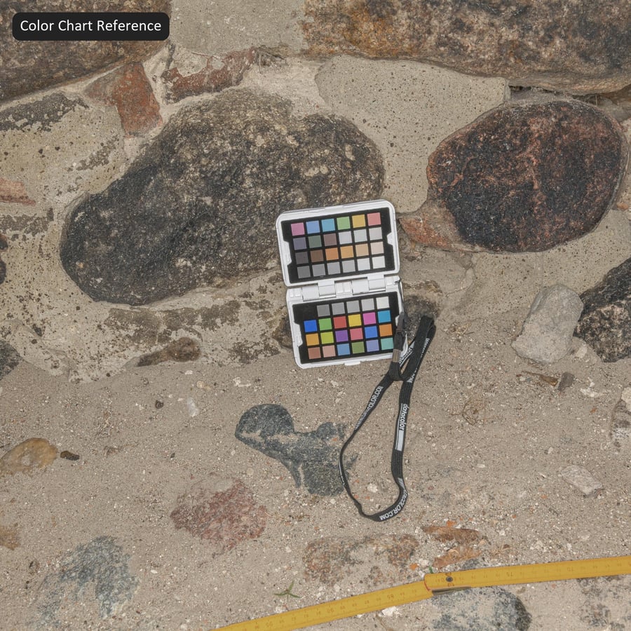 Worn Rubble Stone Wall Texture