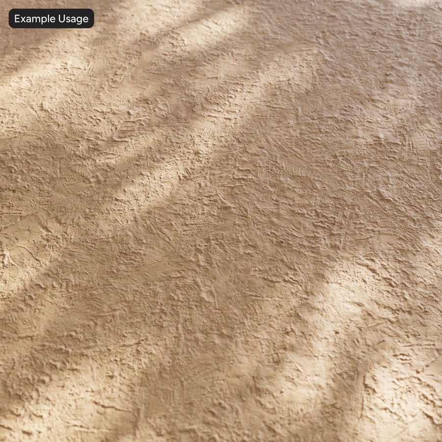 Silt Dirt Road Texture, Orange