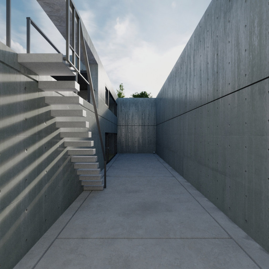 Dia ligeiramente nublado, céu ao ar livre HDRI