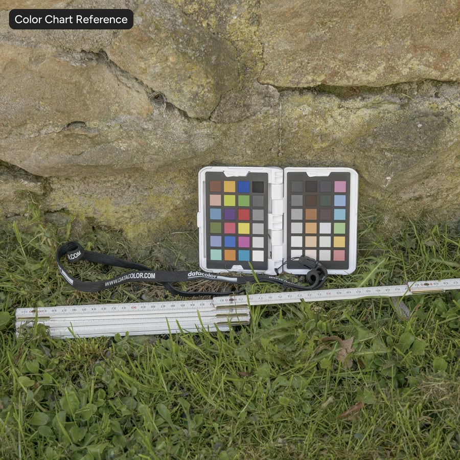 Mossy Old Rubble Stone Wall Texture, gul