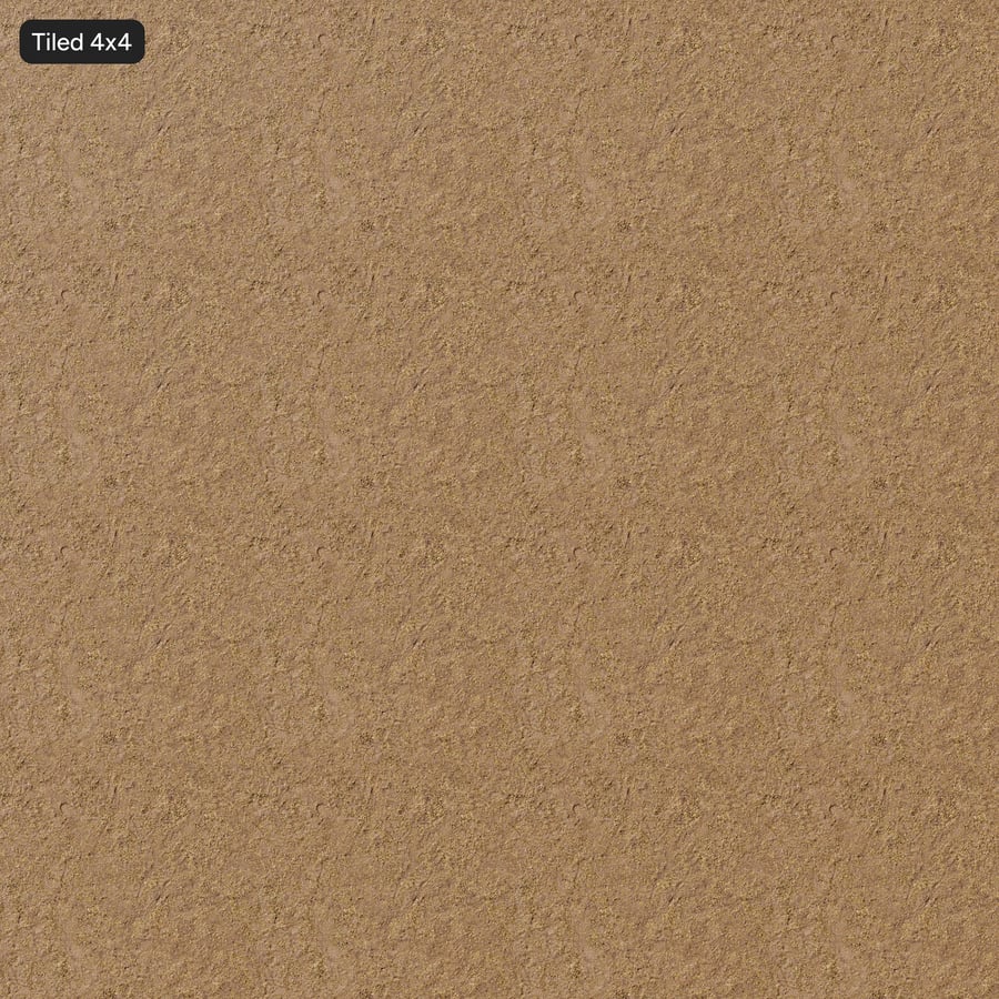 Compacted Earth with Seed and Leaf Debris Texture, Brown