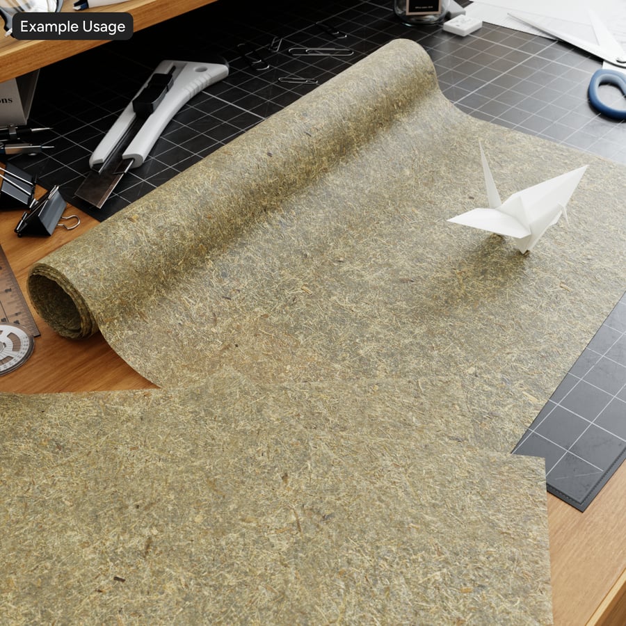 Natuurlijke moerbei Gampi papierstructuur