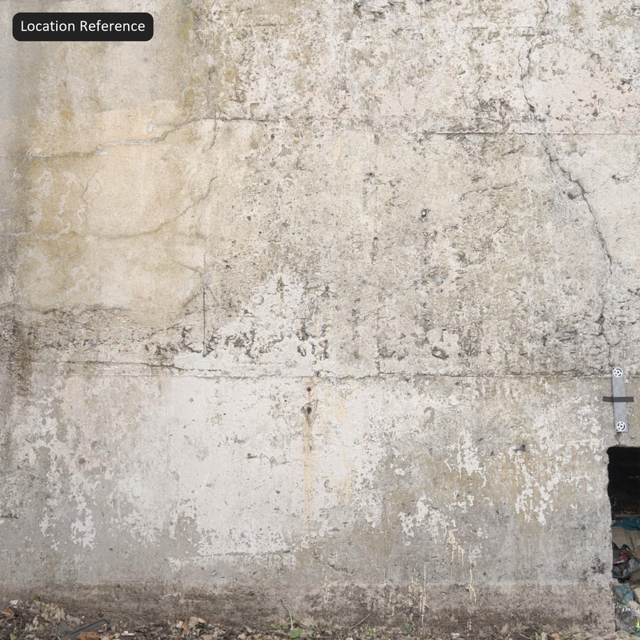 Weathered Board Formed Concrete Wall Texture, Warm Grey