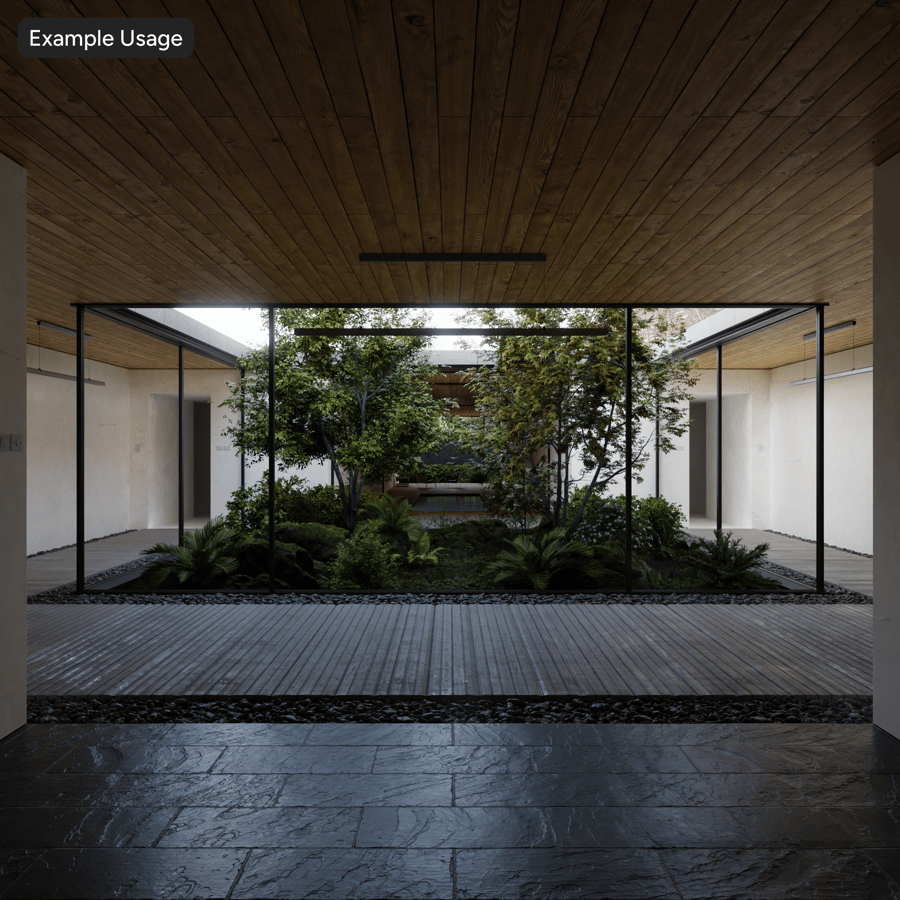 눈 덮인 시골길 겨울 HDRI, 부분적으로 흐림