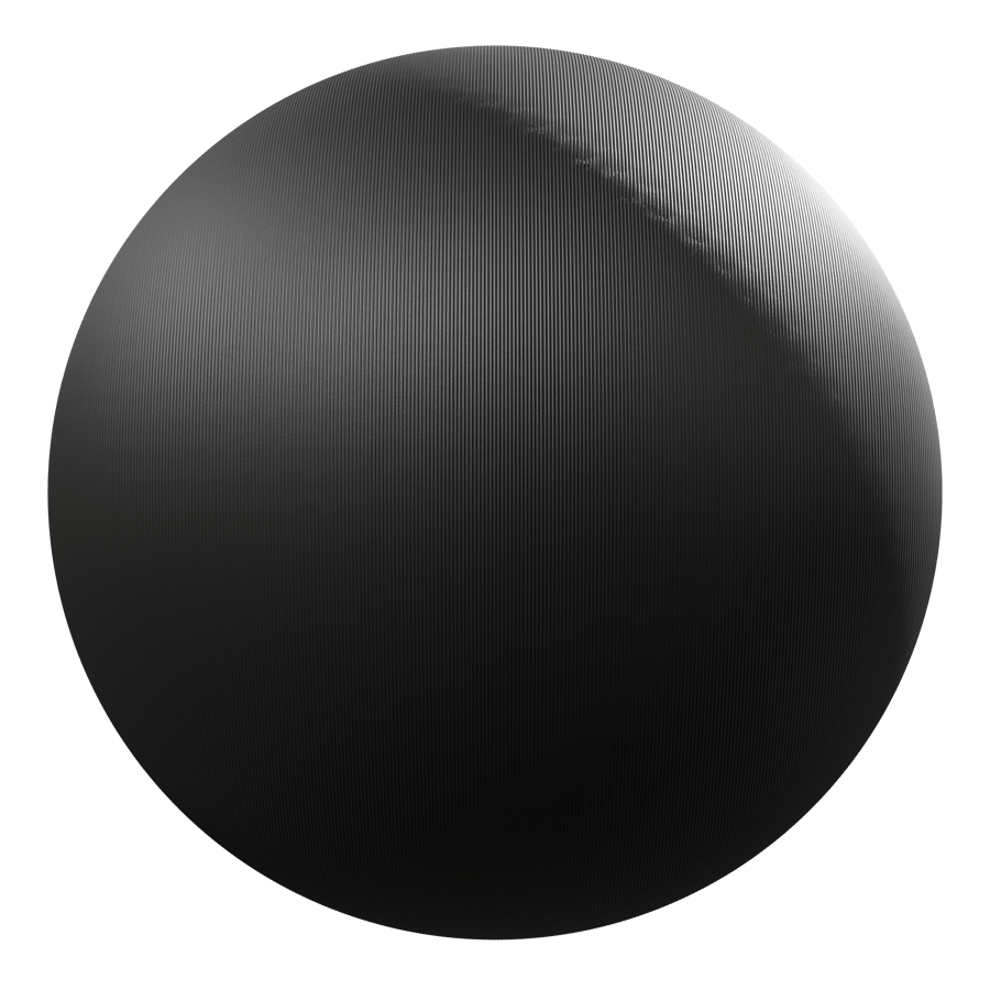 Ribbed Plastic Texture, Black