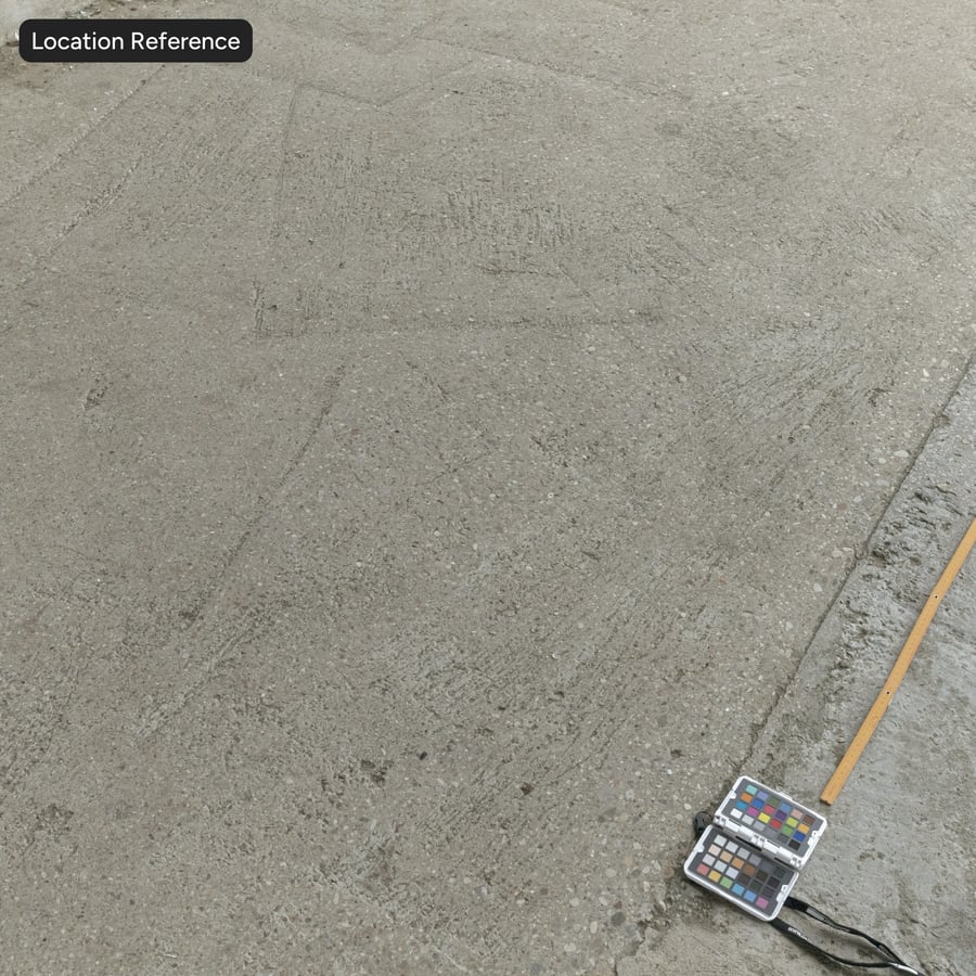 Scratched Aggregate Concrete Ground Texture