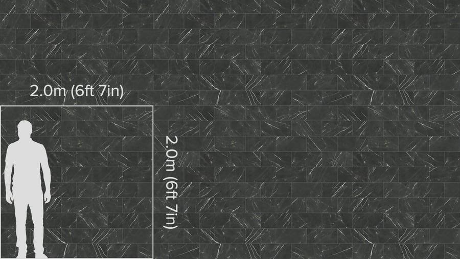 Textura de azulejo mate em mármore retangular deslocado, cinza verde