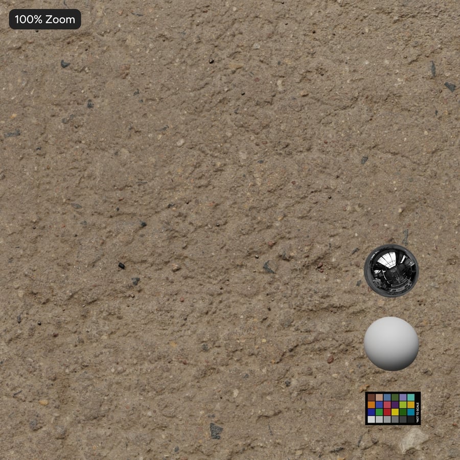 Panel agregado desgastado con orificios para amarre Textura de acera de hormigón