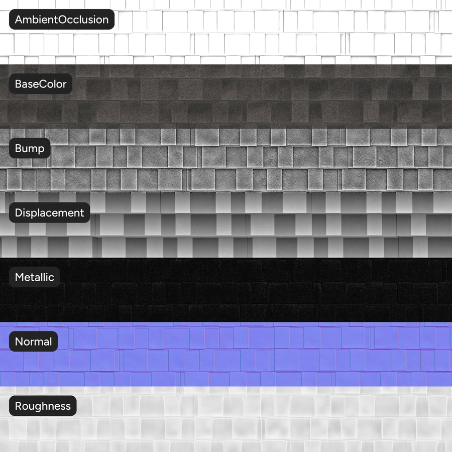 Textura de telhas de cimento com gradiente, laranja