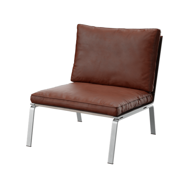 Replica Vigor Norr11 Armchair Model, Rich Brown