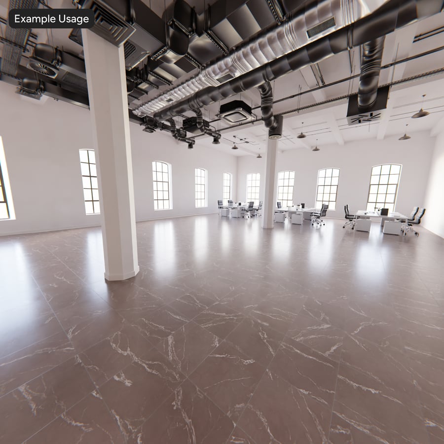 Square Quartz Matte Tile Texture, Deep Taupe
