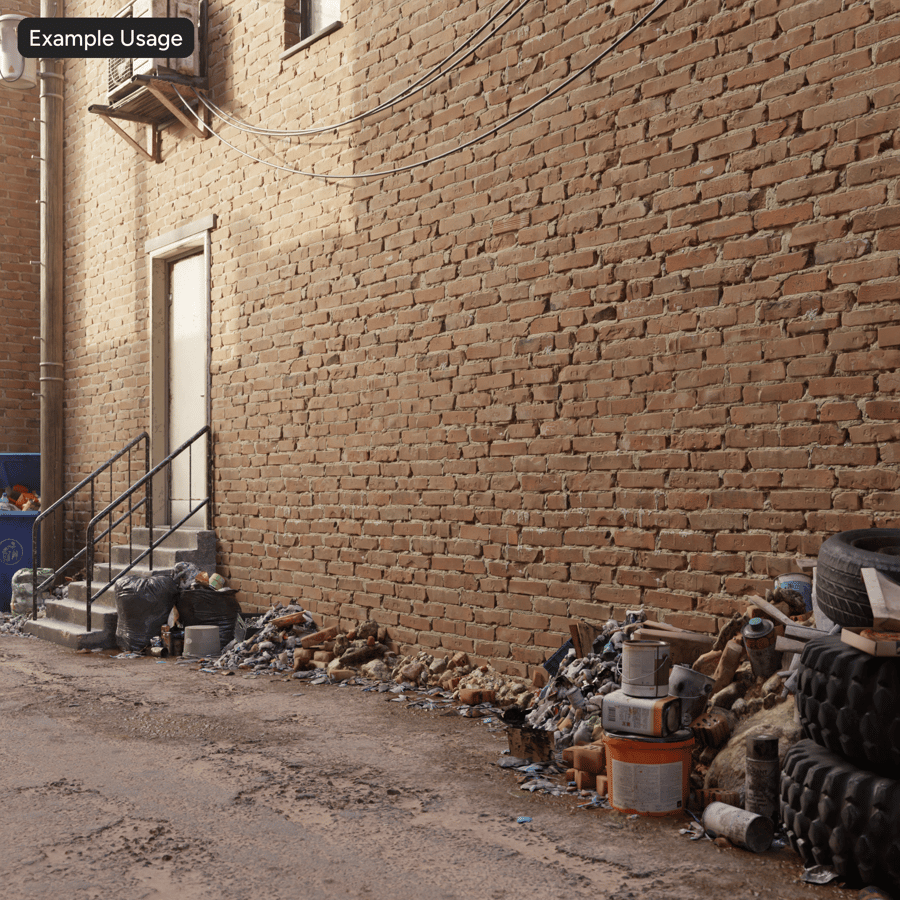 Tekstura ściany ze starej cienkiej cegły, czerwona