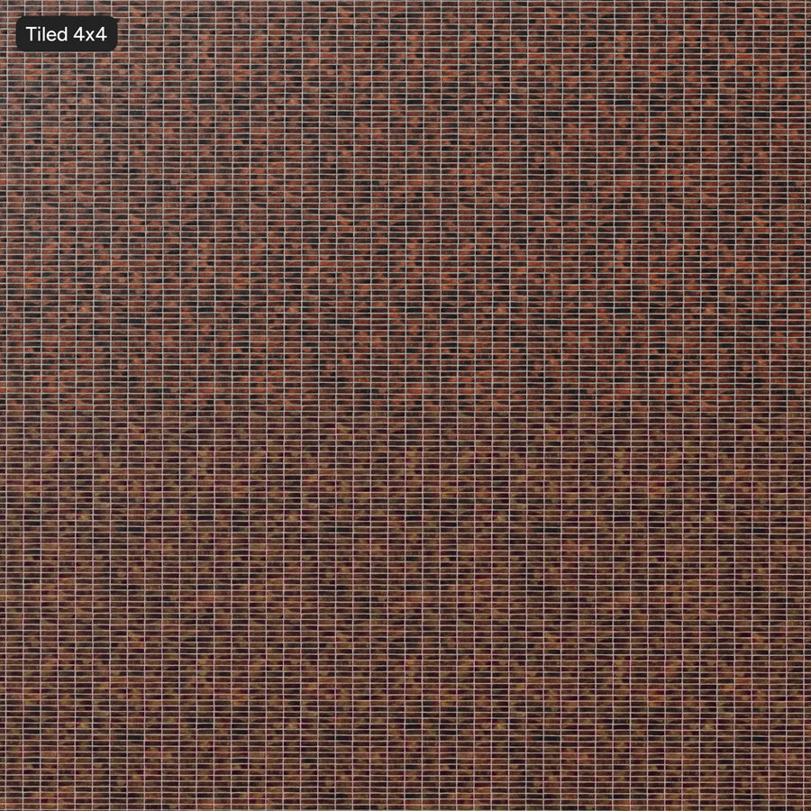 Sandfaced Stack Bond Brick Wall Texture, Orange