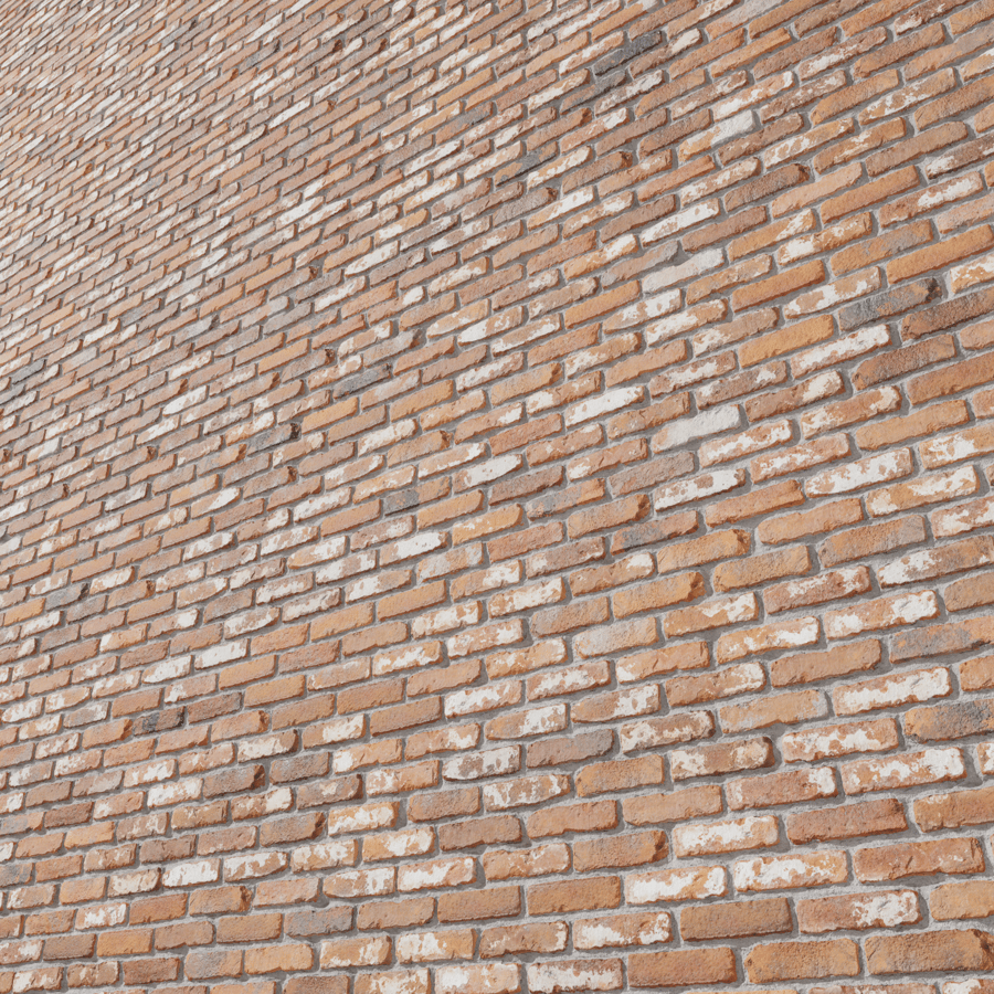 Clean Reclaimed Whitewashed Bricks Texture