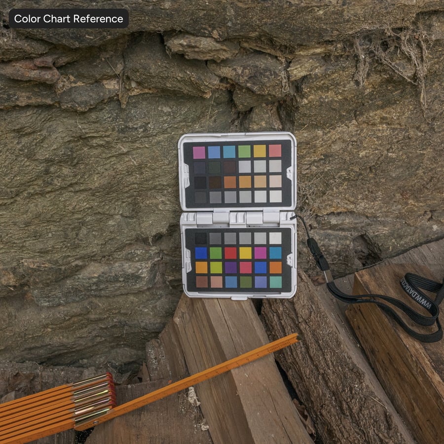 Mixed Dense Rubble Stone Wall Texture