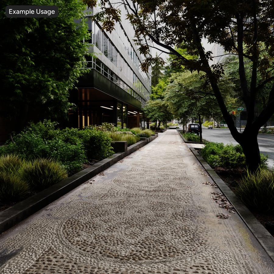 Texture décorative Cobblestone