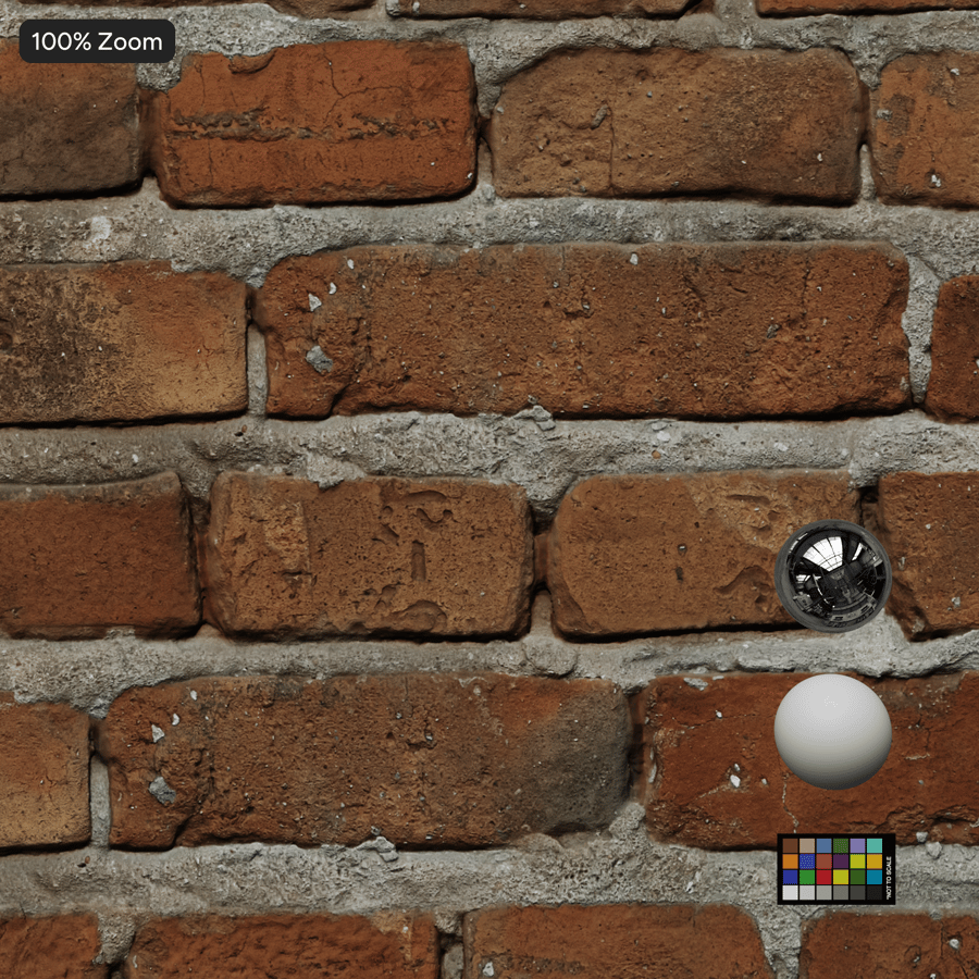 Old Mortared English Bond Brick Wall Texture, Röd